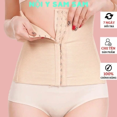 Đai Nịt Bụng SAM SAM Siết Eo Giảm Mỡ, Định Hình Thon Gọn, Không Cuộn, Không Lỗ Viền - Giá Ưu Đãi 22.946₫