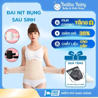 Đai nịt bụng sau sinh BALIHU chống cuộn, định hình cơ thể, giảm mỡ cho mẹ mới sinh - 220.000₫