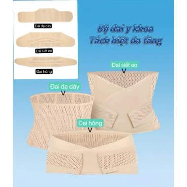 Đai nịt bụng sau sinh co giãn cao, giảm vòng bụng, giá 299.000đ (giá gốc 370.760đ) 3