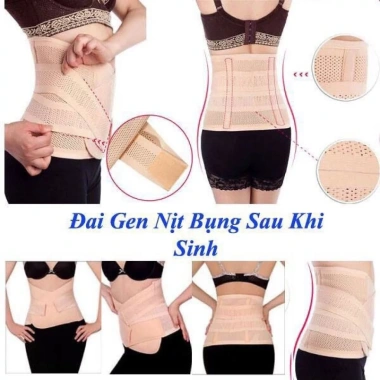 Đai nịt bụng sau sinh siêu co giãn, hỗ trợ hồi phục nhanh - Giá ưu đãi 54.000₫