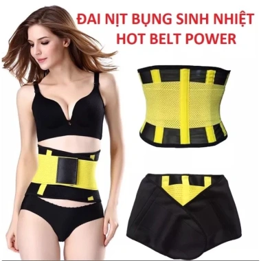 Đai Nịt Bụng Sinh Nhiệt - Giải Pháp An Toàn Giảm Mỡ Bụng Hiệu Quả, Chỉ 45.900₫