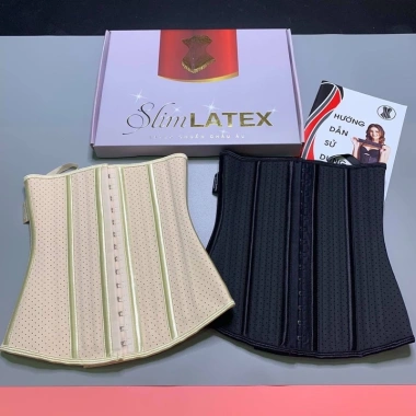 Đai Nịt Bụng SLIM LATEX Thông Hơi Chuẩn Châu Âu - Giảm Vòng Bụng Nhanh, Đốt Mỡ, 300.300₫