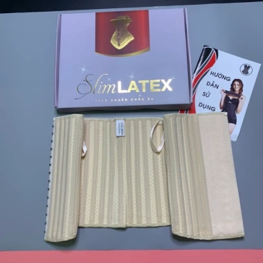 Đai Nịt Bụng SLIM LATEX Thông Hơi Chuẩn Châu Âu - Giảm Vòng Bụng Nhanh, Đốt Mỡ, 300.300₫