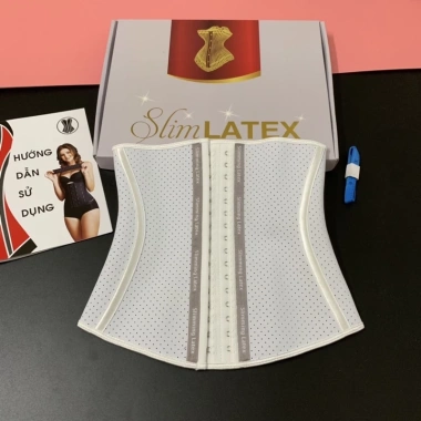 Đai Nịt Bụng Slimming Shaper 3 Màu Xanh Hồng Trắng - Latex, Giá 350.000 VNĐ 6