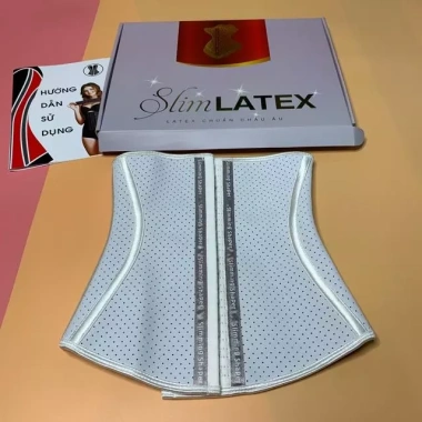 Đai Nịt Bụng Slimming Shaper 3 Màu Xanh Hồng Trắng - Latex, Giá 350.000 VNĐ 10