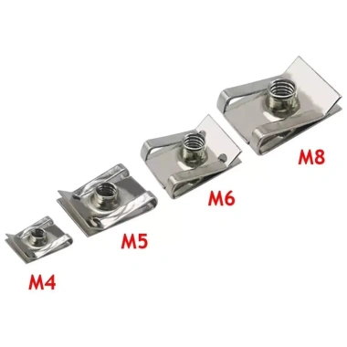 Đai ốc đinh tán NLINNI mạ kẽm, thép không gỉ, dạng U đầu phẳng – Giá 58.300₫ 3