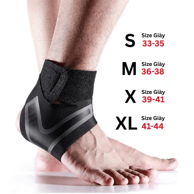 Đai Quấn Bảo Vệ Cổ Chân MK48 - Băng Mắt Thể Thao, Chống Chấn Thương, Dùng cho GYM, Đá Bóng, Chạy Bộ – 55.000₫ 2