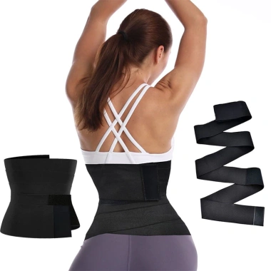 Đai Quấn Bụng Siết Eo Co Dãn, Định Hình Thon Gọn, Giảm Mỡ Sau Sinh, 80.000 VND 4