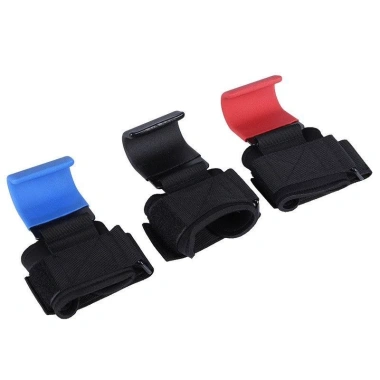 Đai Quấn Cổ Tay Da PU Chống Trượt - Móc Thanh Ngang Hỗ Trợ Luyện Tập Thể Hình