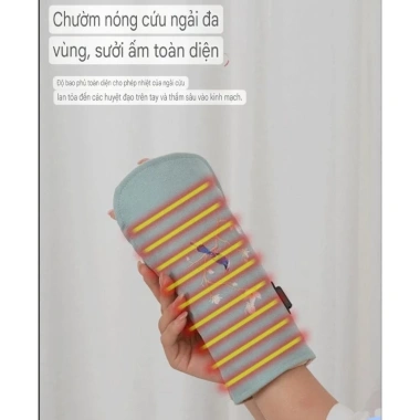 Đai Quấn Cổ Tay Thảo Dược Giảm Nhức Mỏi, Làm Nóng Điện USB - Giá Ưu Đãi 165k 3