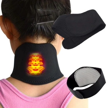 Đai Quấn Cổ Tourmaline Tự Làm Nóng Giảm Đau Đốt Sống Cổ, Bảo Vệ Cột Sống - Giá chỉ 27.216đ