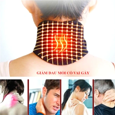 Đai quấn cổ vai gáy tự nóng C20 giảm mệt mỏi, giảm đau - Giá chỉ 59.000đ