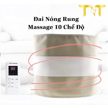 Đai Quấn Giảm Béo Nóng Rung 10 Chế Độ Massage Đốt Mỡ, Giảm Cân Nhanh - 550.000 VNĐ 4