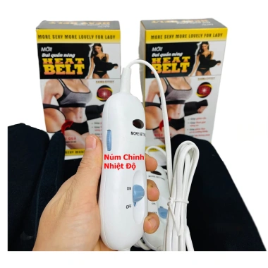 Đai Quấn Nóng 9 Cấp Độ Nhiệt Giảm Mỡ Bụng Hiệu Quả - Đơn/Đôi 270k