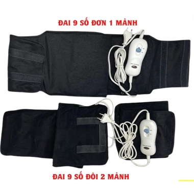 Đai Quấn Nóng 9 Cấp Độ Nhiệt Giảm Mỡ Bụng Hiệu Quả - Đơn/Đôi 270k 5 Đai Quấn Nóng 9 Cấp Độ Nhiệt Giảm Mỡ Bụng Hiệu Quả - Đơn/Đôi 270k 5