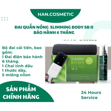 Đai Quấn Nóng Cải Tiến Slimming Body SB-II Chính Hãng – Giảm Cân Nhanh, Đốt Mỡ Hiệu Quả – Giá 730.000 VND Sẵn Ship