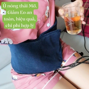 Đai quấn nóng điện giảm eo, mỡ bụng & mỡ đùi, chỉnh nhiệt, bảo hành 3 tháng - 265.000₫