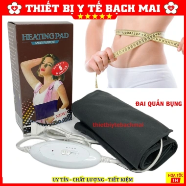 Đai Quấn Nóng Heating Pad Giảm Mỡ Bụng & Đau, Chỉnh Nhiệt Độ, Bảo Hành 6 Tháng - 246.000₫
