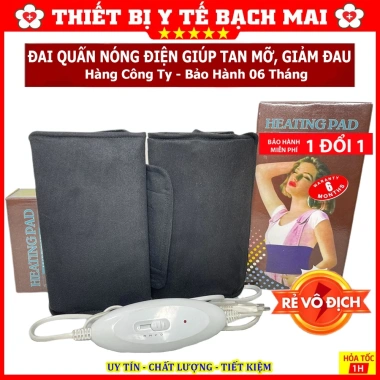Đai Quấn Nóng Heating Pad Giảm Mỡ Bụng & Đau, Chỉnh Nhiệt Độ, Bảo Hành 6 Tháng - 246.000₫ 6 Đai Quấn Nóng Heating Pad Giảm Mỡ Bụng & Đau, Chỉnh Nhiệt Độ, Bảo Hành 6 Tháng - 246.000₫ 6