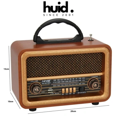 Đài Radio Bluetooth NNS NS-8.070BT – Âm thanh rõ nét, kết nối BT, giá 302.000đ