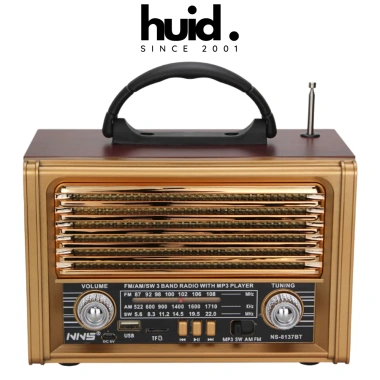 Đài Radio Bluetooth NNS NS-8.137BT: Âm thanh chất lượng, giá 261.000₫, giảm giá sốc