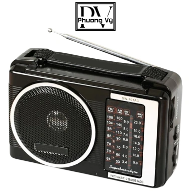 Đài Radio SW-701 - Nhận Sóng AM/FM, Thiết Kế Gọn Gàng, Giá Ưu Đãi 174.000₫ Đài Radio SW-701 - Nhận Sóng AM/FM, Thiết Kế Gọn Gàng, Giá Ưu Đãi 174.000₫