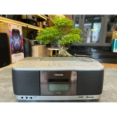 Đài Radio Toshiba nội địa CD FM USB Cassette Full Box - Quà tặng ý nghĩa cho ông bà cha mẹ, giá 1.950.000 VNĐ