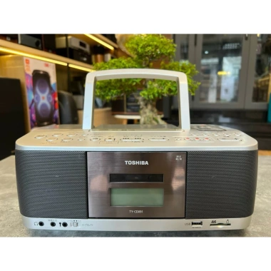Đài Radio Toshiba nội địa CD FM USB Cassette Full Box - Quà tặng ý nghĩa cho ông bà cha mẹ, giá 1.950.000 VNĐ