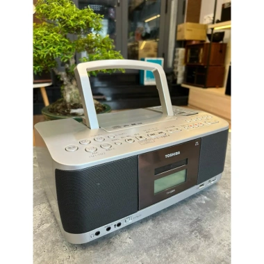Đài Radio Toshiba nội địa CD FM USB Cassette Full Box - Quà tặng ý nghĩa cho ông bà cha mẹ, giá 1.950.000 VNĐ