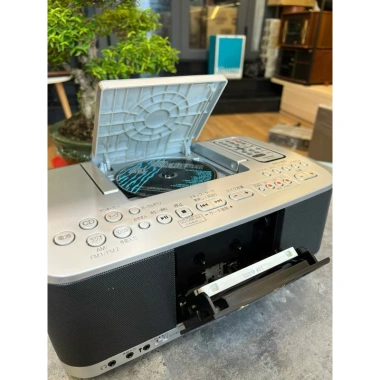 Đài Radio Toshiba nội địa CD FM USB Cassette Full Box - Quà tặng ý nghĩa cho ông bà cha mẹ, giá 1.950.000 VNĐ