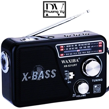 Đài Radio Waxiba XB-521URT – Tín hiệu mạnh, thiết kế hiện đại, giá 87.000 VND (giảm từ 112.230 VND)