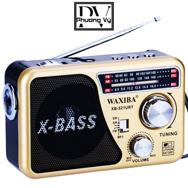 Đài Radio Waxiba XB-521URT – Tín hiệu mạnh, thiết kế hiện đại, giá 87.000 VND (giảm từ 112.230 VND)
