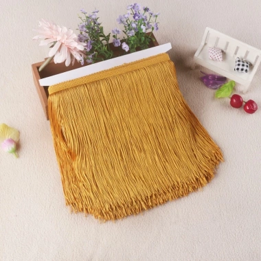 Dải Ren Tua Rua 1 Yard Màu Sắc Tươi Sáng, Rộng, Cổ Điển - Dùng làm Rèm Cửa & Trang Trí, 35.824₫