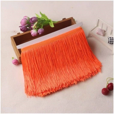 Dải Ren Tua Rua 1 Yard Màu Sắc Tươi Sáng, Rộng, Cổ Điển - Dùng làm Rèm Cửa & Trang Trí, 35.824₫