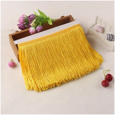 Dải Ren Tua Rua 1 Yard Màu Sắc Tươi Sáng, Rộng, Cổ Điển - Dùng làm Rèm Cửa & Trang Trí, 35.824₫