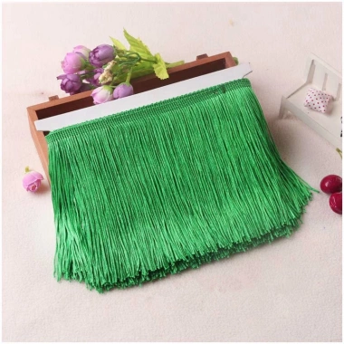 Dải Ren Tua Rua 1 Yard Màu Sắc Tươi Sáng, Rộng, Cổ Điển - Dùng làm Rèm Cửa & Trang Trí, 35.824₫