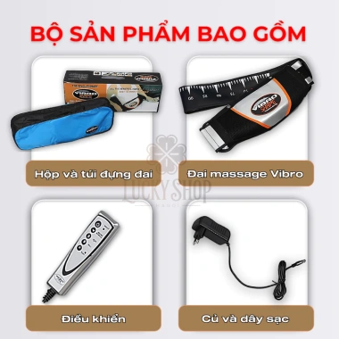 Đai rung giảm mỡ bụng Vibro: Massage tan mỡ, eo thon săn chắc, giá 369.000 VND 9 Đai rung giảm mỡ bụng Vibro: Massage tan mỡ, eo thon săn chắc, giá 369.000 VND 9