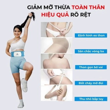Đai Rung Massage Bụng Vibro Shape giảm mỡ bụng, đùi, mông cho nam nữ - gọn nhẹ, hiệu quả 5 Đai Rung Massage Bụng Vibro Shape giảm mỡ bụng, đùi, mông cho nam nữ - gọn nhẹ, hiệu quả 5