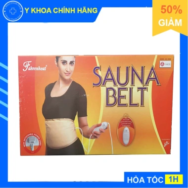 Đai Sauna Belt Ấn Độ giảm mỡ bụng nhanh, đốt mỡ, hỗ trợ giảm cân - Giá 399.000₫