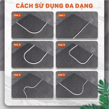 Dải silicon chặn nước CASAVIVE - Keo siêu dính, ngăn tràn bồn rửa tay, phòng tắm, chỉ 25.000đ 7
