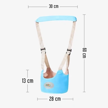 Đai tập đi cho bé có đệm êm, an toàn, chắc chắn, hỗ trợ trẻ sơ sinh, giảm giá 20% chỉ 44.000₫ 7