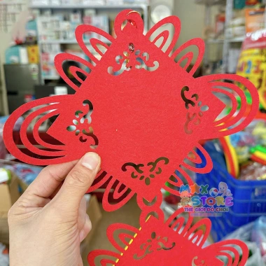 Dải treo câu đối đỏ nhung Tết 2.026 – khánh niễng, trang trí nhà cửa may mắn, chỉ 32.000₫ 5