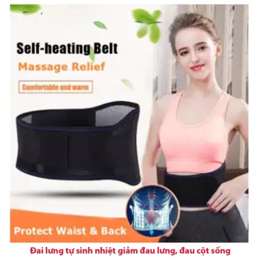 Đai tự nóng N65 giảm đau lưng, cột sống, giảm mỡ bụng - Giá chỉ 129.000đ