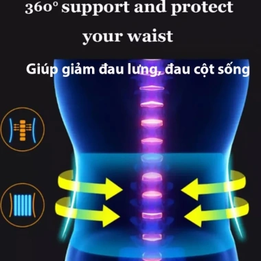 Đai tự nóng N65 giảm đau lưng, cột sống, giảm mỡ bụng - Giá chỉ 129.000đ