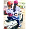 Đai xe máy bé 1-10 tuổi dày dặn, họa tiết đáng yêu, chống thấm nước, 97.920₫ 9