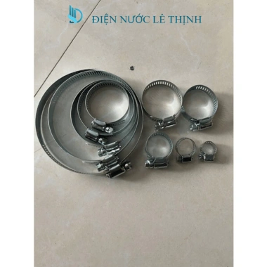 Đai xiết dây inox dày dặn 2-110, cổ dê inox chắc chắn, sẵn hàng, giá 3.000₫
