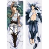 Dakimakura 60x180cm Attack on Titan Levi 2 mặt in - Vỏ gối da đào giảm giá 112.860 VND