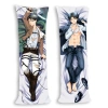 Dakimakura 60x180cm Attack on Titan Levi 2 mặt in - Vỏ gối da đào giảm giá 112.860 VND 2