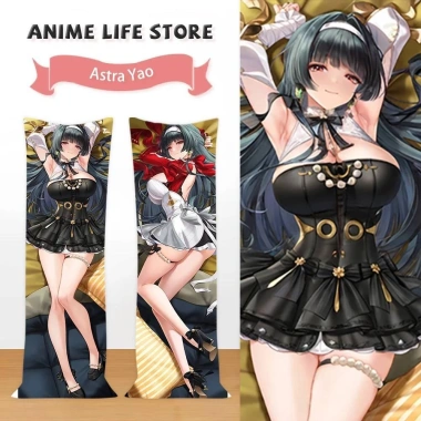 Dakimakura Anime Astra Yao Dễ Thương 2 Mặt In Zenless Zone Zero Bao Ôm Toàn Thân