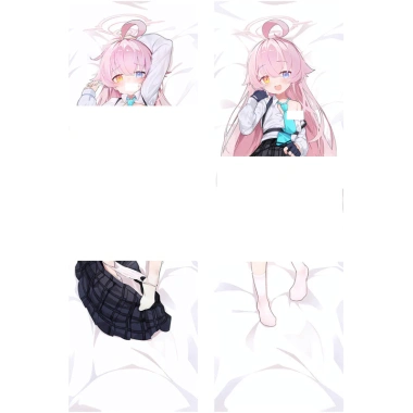 Dakimakura Anime Blue Archive Takanashi Hoshino 2 mặt 59 inch cỡ thật 50x150cm
